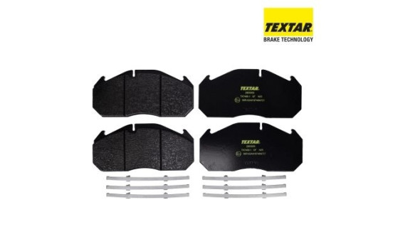 Brake Pad Set, disc brake 2903009 Textar, Image 2