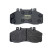 Brake pad set, disc brake 2906504 Textar