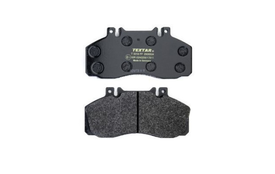 Brake pad set, disc brake 2906504 Textar