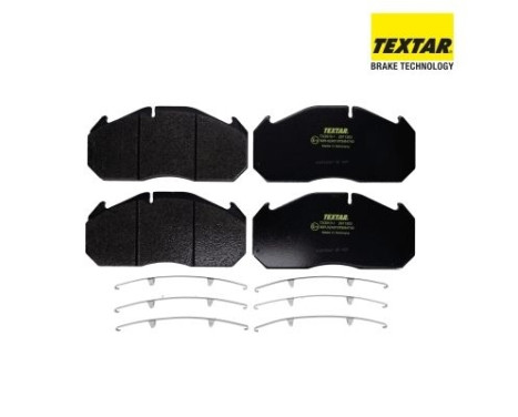 Brake pad set, disc brake 2911303 Textar, Image 2