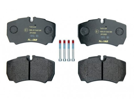Brake Pad Set, disc brake 2912303 Textar, Image 2