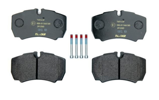 Brake Pad Set, disc brake 2912303 Textar, Image 2