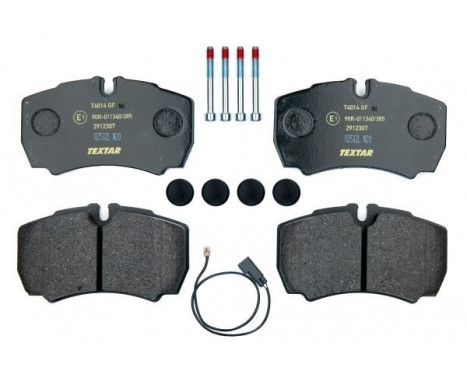 Brake Pad Set, disc brake 2912307 Textar, Image 3