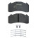 Brake Pad Set, disc brake 2913606 Textar