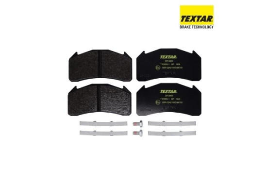 Brake Pad Set, disc brake 2913606 Textar, Image 2