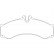 Brake Pad Set, disc brake 2915301 Textar