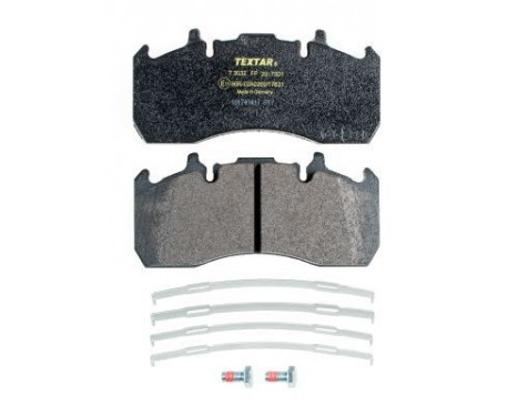 Brake Pad Set, disc brake 2917301 Textar, Image 2
