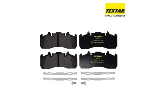 Brake Pad Set, disc brake 2917301 Textar, Image 2