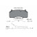 Brake Pad Set, disc brake 2918101 Textar
