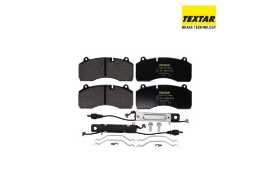 Brake Pad Set, disc brake 2918101 Textar, Image 2
