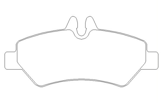 Brake Pad Set, disc brake 2919001 Textar