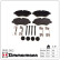 Brake Pad Set, disc brake 29192.210.2 Zimmermann, Thumbnail 2