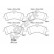 Brake pad set, disc brake 29217 00 703 00 Breck