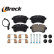 Brake pad set, disc brake 29232 00 703 00 Breck, Thumbnail 3
