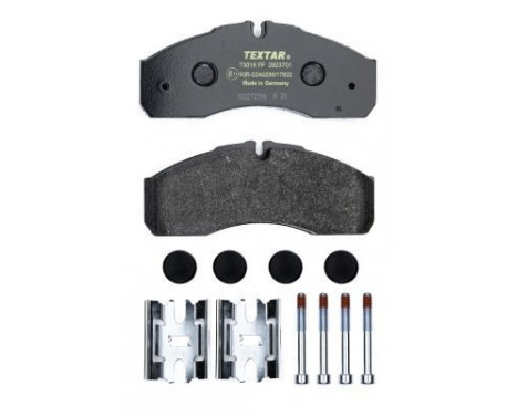 Brake Pad Set, disc brake 2923701 Textar, Image 2