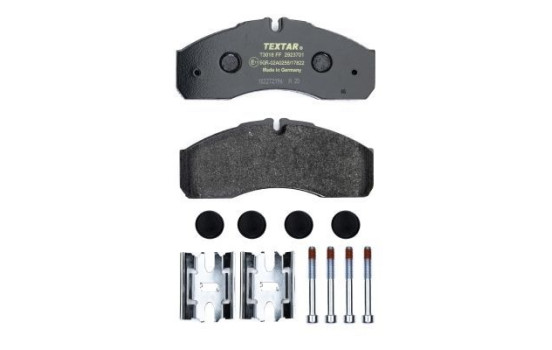Brake Pad Set, disc brake 2923701 Textar, Image 2