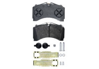 Brake Pad Set, disc brake 2924401 Textar