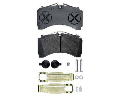 Brake Pad Set, disc brake 2924401 Textar