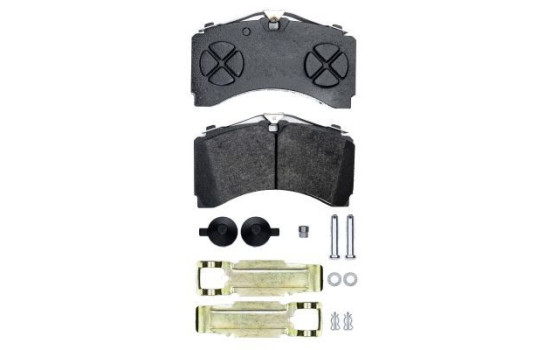Brake Pad Set, disc brake 2924401 Textar
