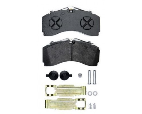 Brake Pad Set, disc brake 2924601 Textar