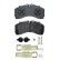 Brake Pad Set, disc brake 2924601 Textar
