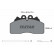 Brake Pad Set, disc brake 2925601 Textar