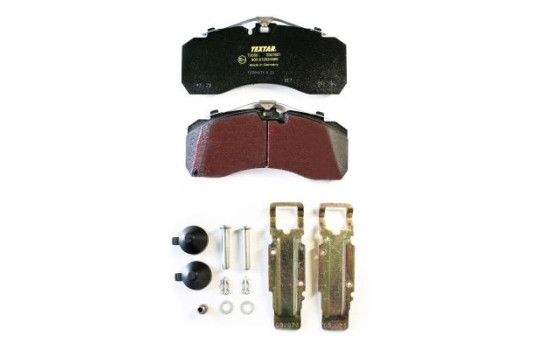 Brake pad set, disc brake 2927801 Textar