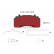 Brake Pad Set, disc brake 2927901 Textar