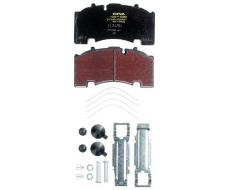 Brake pad set, disc brake 2930801 Textar, Image 2