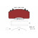 Brake pad set, disc brake 2931501 Textar