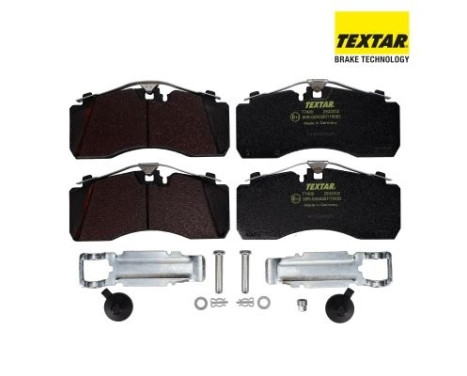 Brake Pad Set, disc brake 2932002 Textar, Image 2