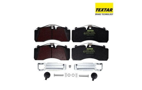 Brake pad set, disc brake 2932002 Textar, Image 2
