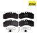 Brake pad set, disc brake 2952201 Textar