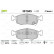 Brake pad set, disc brake 301045 Valeo