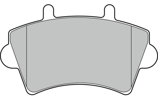 Brake pad set, disc brake 301537 Valeo, Image 2