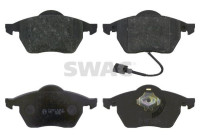 Brake pad set, disc brake 30916334 Swag