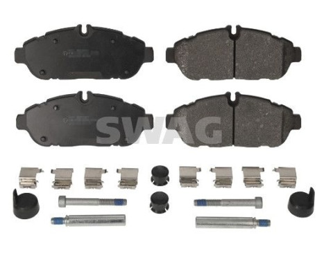 Brake pad set, disc brake 33110386 Swag