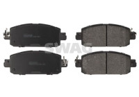 Brake pad set, disc brake 33110387 Swag