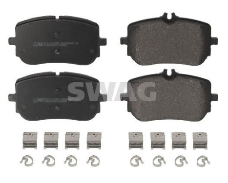 Brake pad set, disc brake 33110388 Swag