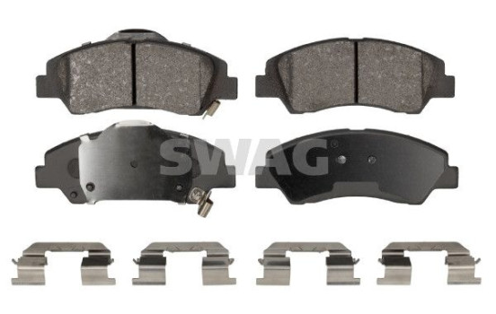 Brake pad set, disc brake 33110390 Swag