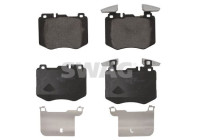 Brake pad set, disc brake 33110391 Swag