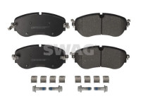 Brake pad set, disc brake 33110582 Swag