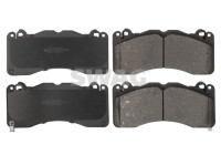 Brake pad set, disc brake 33110583 Swag