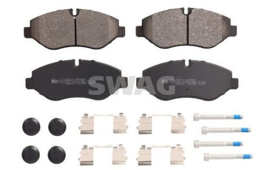Brake pad set, disc brake 33110832 Swag