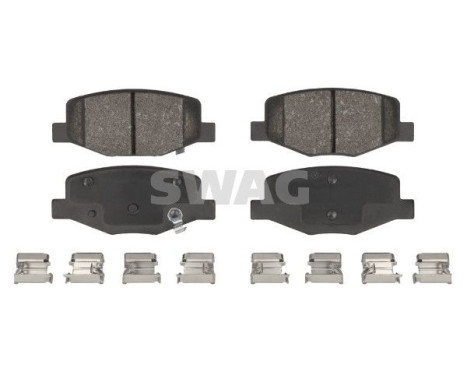 Brake pad set, disc brake 33110835 Swag