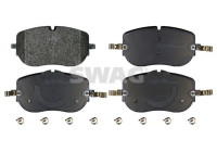 Brake pad set, disc brake 33110918 Swag