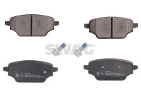 Brake pad set, disc brake 33111250 Swag