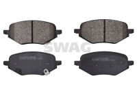Brake pad set, disc brake 33111855 Swag