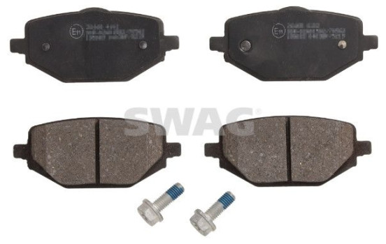Brake pad set, disc brake 33111858 Swag