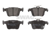 Brake pad set, disc brake 33112157 Swag